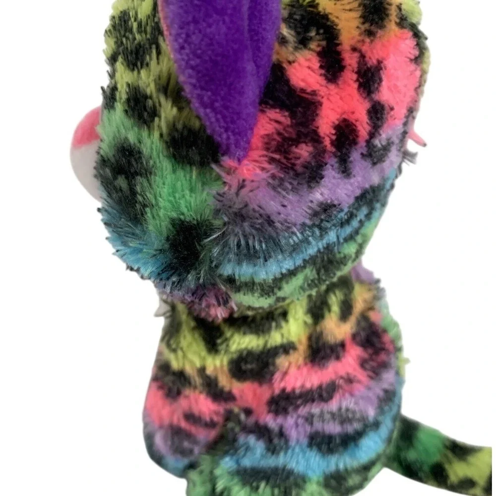 TY Beanie Boos - DOTTY the Rainbow Leopard 6